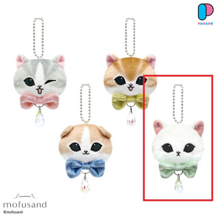 ｍｏｆｕｓａｎｄ　ビジューつきおかおマスコット　Ｄ