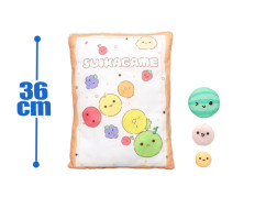 スイカゲーム　Ｄｅｓｉｇｎ　ｐｒｏｄｕｃｅｄ　ｂｙ　Ｓａｎｒｉｏ　マスコット付きクッション