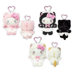 Hello Kitty 吉祥物收納包 貓咪女僕