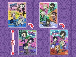 鬼滅の刃　すときゃらホログラムクリアファイル