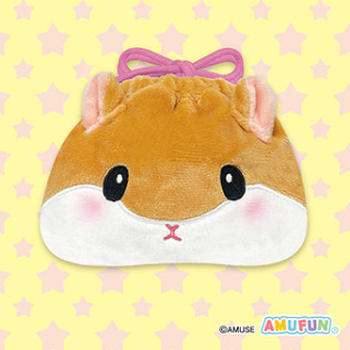 ころはむコロンほおぶくろ巾着　Ａ