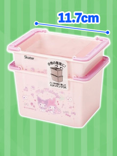 クロミ＆マイメロ重ねられるミニバスケット２Ｐ