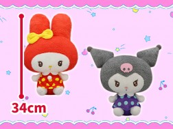 サンリオキャラクターズ　レトロなＢＩＧぬいぐるみ②