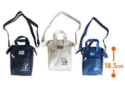 スヌーピー　ガバッと口金２ＷＡＹバッグ