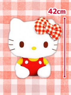 Hello Kitty - Gingham Check Ribbon Doll GJ