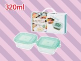 耐熱玻璃保鮮盒 320ml