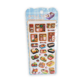 おべんとうばこぷくぷくキャンディーシール　Ｆ