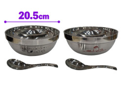 スヌーピー　ステンレスどんぶりセット