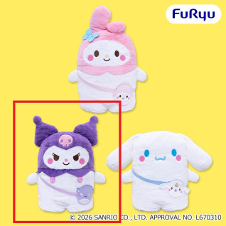 Sanrio Characters - Hyper BIG! Domy Friends Display Plushy Group Walk Ver. B