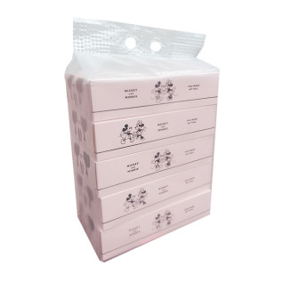 迪士尼 盒裝衛生紙5P