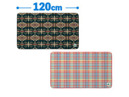 ＬＯＧＯＳ　ワッペン風タグ付きもこもこブランケット