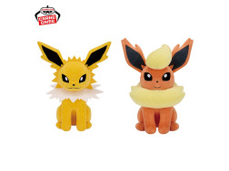 ポケットモンスター　もふぐっとぬいぐるみ　イーブイフレンズ～サンダース・ブースター～