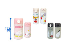 ムーミンワンプッシュステンレス水筒３００ｍｌ