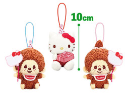 モンチッチ×ハローキティ　アニバーサリーおすわりマスコット