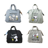 スヌーピー口金ワイヤー保冷ランチ