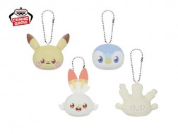 Pokemon Peaceful Place - Plushy with Ball Chain Vol. 1 (Pikachu, Piplup, Scorbunny, Milcery)