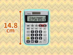 軽減税率対応電卓　シルバー