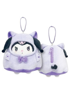 マスコットポーチ　ねこねこおばけ　ＳＲ　５種　Ｅ