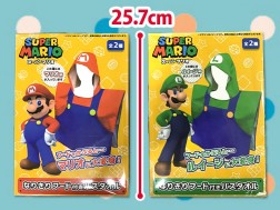 スーパーマリオ　フード付きバスタオル