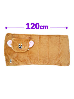 Tom & Jerry - 3-Way Blanket with Drawstring Pouch Ver.2 A