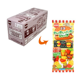 わいわいバーガーショップグミ２０ｇ　明治チューインガム【１箱１２個入】
