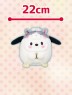 ポチャッコ　カラフルハムスターぬいぐるみ　Ｂ．ブラック