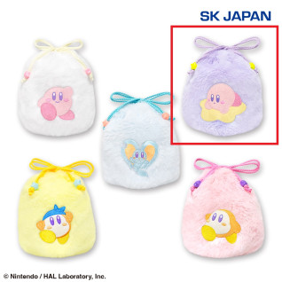 星のカービィ　もこもこ巾着　Ｂ