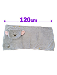 Tom & Jerry - 3-Way Blanket with Drawstring Pouch Ver.2 C