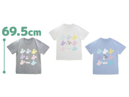 ミッキーマウス　フェイスあつめるマスコット！Ｔシャツ