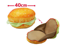 ハンバーガーＷクッション