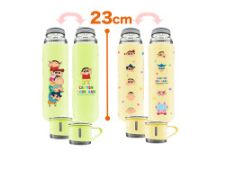 クレヨンしんちゃん　ステンレスボトル＋２Ｐカップ