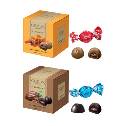 ゴディバＧショコラＢＯＸダークカカオ＆塩キャラメル