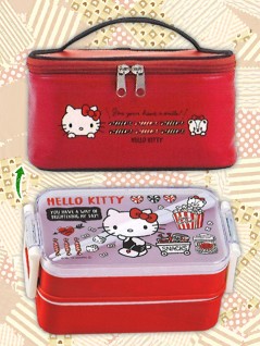 ハローキティ おやつタイム保冷バッグ付きランチボックス ａ レッド オンラインクレーンゲーム トレバ