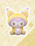 サンリオキャラクターズ　ことらねこＢＩＧぬいぐるみ～マイメロディ・クロミ～　Ｂ．クロミ