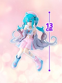 初音ミク　ぬーどるストッパーフィギュアー恋するセーラー服　グレーｖｅｒ．ー