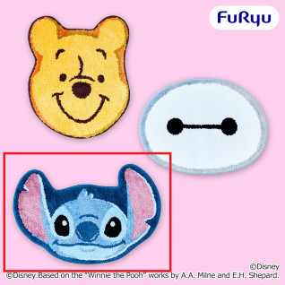 ディズニーキャラクター　フェイス　タフトマット　Ｃ