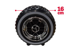 爆音！タイヤスピーカー