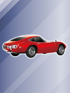 RED TOREBA CANADA SELLER RC TOYOTA 2000GT NEW 