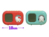 Hello Kitty＆帕恰狗 矽胶吉祥物时钟