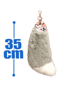 Small Nine-Tailed Fox Fluffy Big Tail JB B