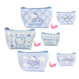 ハローキティみずいろ三角ポーチ