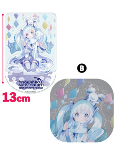 初音ミク　アクリルスタンド　ー雪ミク　スカイタウン１０ｔｈ　ｖｅｒ．ー　Ｂ