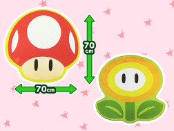 スーパーマリオ　フロアマット