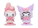 Sanrio Characters - Fluffy Puffy -My Melody & Kuromi-