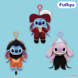 ディズニー　スティッチ　くりっぴぃ　ヴィランズコスチュームぬいぐるみ