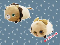 ライオン＆ハイエナコロコロジェミニＢＩＧぬいぐるみ