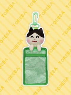 いらすとや 推せる ぬいぐるみ付パスケース ｃ ねこ オンラインクレーンゲーム トレバ