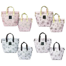 サンリオ保冷巾着トートバッグスモーキーカラー