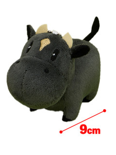 牧場物語　ボールチェーン付きウシさんなかよしぬいぐるみ　Ｄ