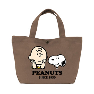 スヌーピーサガラ刺繍帆布トート　Ｃ